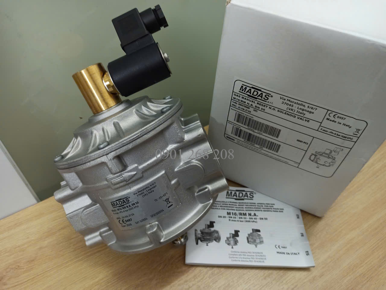 van dien tu M16/RM NA DN50 24VDC madas